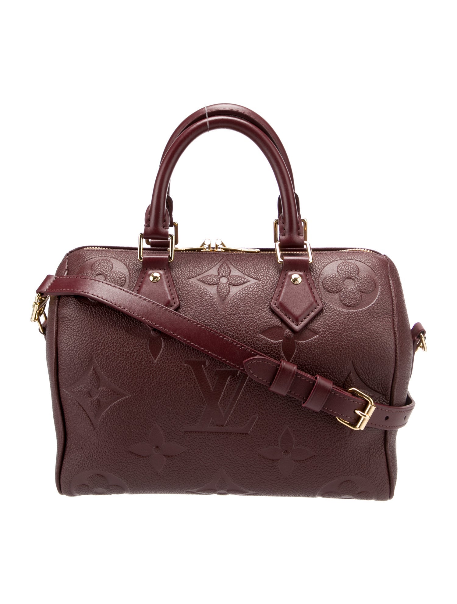 Louis Vuitton Monogram Giant Empreinte Speedy Bandouliere 25g